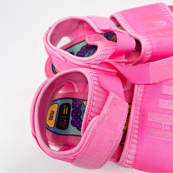 Adidas Pharrell x Adilette 2.0 Sandal \'Hyper Pop\' Pink FU7612 Men\'s Size 9 main image 5